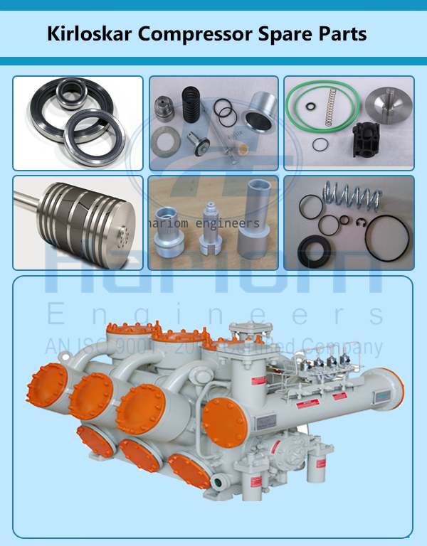 Kirloskar Compressor Spare Parts